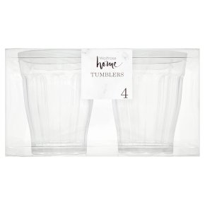 Waitrose Home Acrylic Tumblers