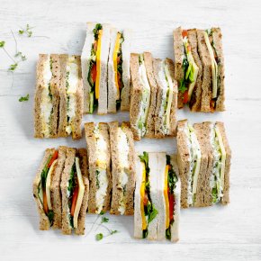 Vegetarian Sandwich Platter, 24 pieces