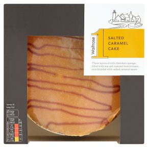 Waitrose 1 salted caramel cake