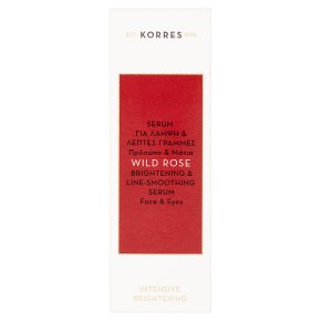 Korres brightening serum, wild rose