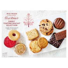 Waitrose Christmas sweet biscuit selection