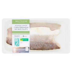Waitrose 2 Sea Bass Fillets