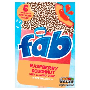 Fab Raspberry Doughnut Lollies
