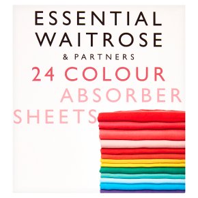 essential Waitrose colour absorber sheets
