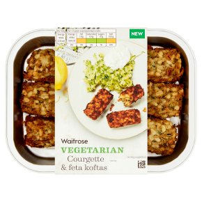 Waitrose Vegetarian Courgette & Feta Koftas