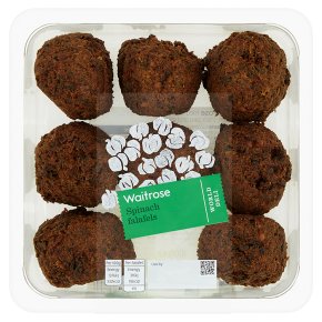 Waitrose World Deli Spinach Falafels