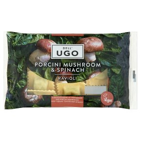 Dell' Ugo Porcini Mushroom & Spinach Ravioli
