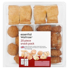 essential Waitrose 20 piece snack pack