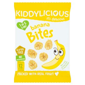 Kiddylicious banana bites