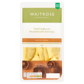 Waitrose fresh pasta portobello mushroom ravioli