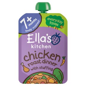 Ella's Kitchen Organic cheery chicken roast dinner - stage 2 baby food