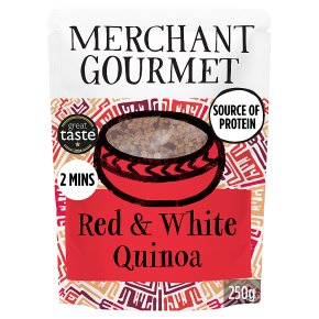 Merchant Gourmet red & white quinoa