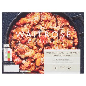 Waitrose Aubergine & Butternut Squash Parmigiana