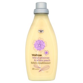 Waitrose Primrose & White Peach Fabric Conditioner