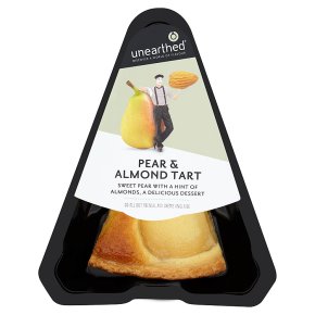 Unearthed French pear & almond tart