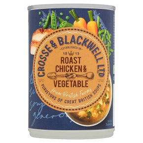 Crosse & Blackwell Best of British roast chicken & vegetable soup