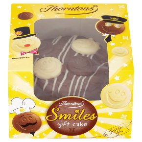 Thornton's smiles gift cake