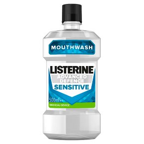 Listerine mouthwash sensitive advanced
