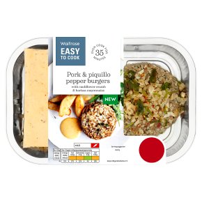 Easy To Cook Pork & Piquillo Pepper Burgers