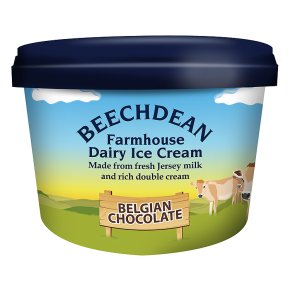 Beechdean farmhouse belgian chocolate ice cream