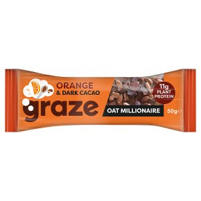 Graze Orange & Cacao Oat Millionaire
