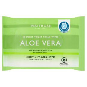 Waitrose moist toilet tissue refill, 42 sheets