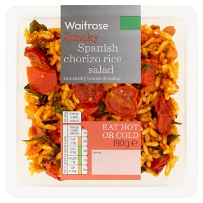 Waitrose Spanish Chorizo Rice Salad