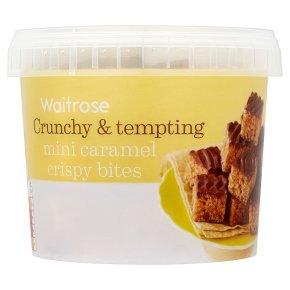 Waitrose caramel crispy bites