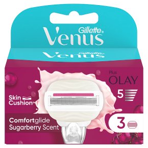 Venus with Olay Sugarberry Blades