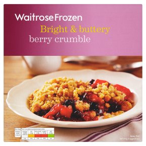 Waitrose Frozen summer berries crumble