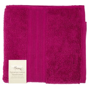 Waitrose Home Egyptian Cotton Hand Towel Raspberry