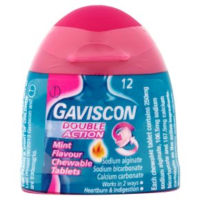 Gaviscon Double Action Chew Tablets