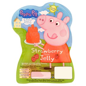 Peppa Pig strawberry jelly