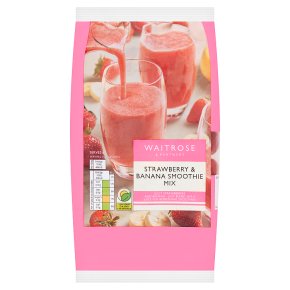 Waitrose LoveLife strawberry & banana smoothie mix
