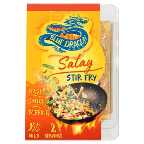 Blue Dragon Nutty Satay Stir Fry