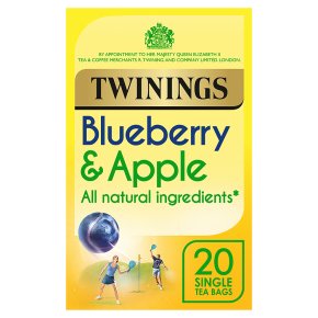Twinings blueberry & apple 20 tea bags