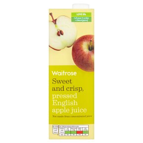 Waitrose pure pressed english apple juice