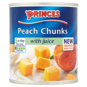 Princes Peach Chunks with Juice
