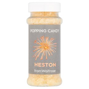 Heston from Waitrose popping candy