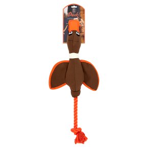 HOP Canvas duck thrower dog toy
