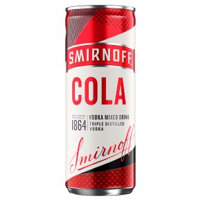 Smirnoff Vodka & Cola