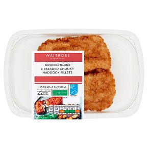 Waitrose Breaded Chunky Haddock