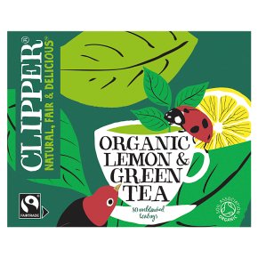 Clipper 80 Green Tea & Lemon