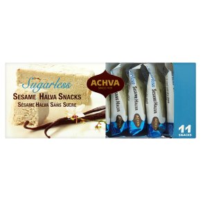 Achva sugarless sesame halva