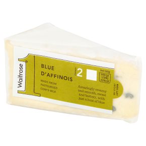 Waitrose 1 blue d'affinois cheese