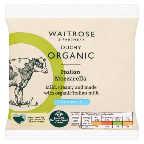 Waitrose Duchy Italian Mozzarella Strength 1