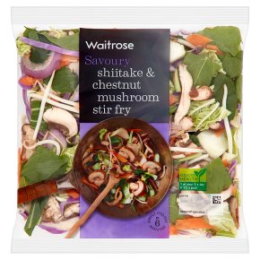 Waitrose Shiitake & Chestnut Mushroom Stir Fry