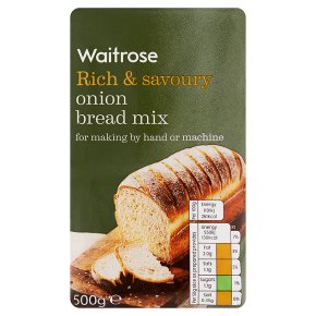 Waitrose onion bread mix