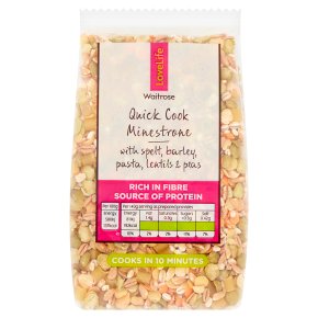 Waitrose LOVE life quick cook minestrone