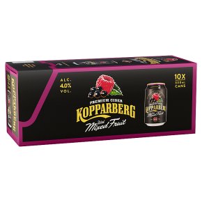 Kopparberg Mixed Fruits Sparkling Fruit Cider Sweden